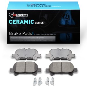 Toyota Solara Brake Pads - Rear - R1 Concepts - Ceramic - `00-`08